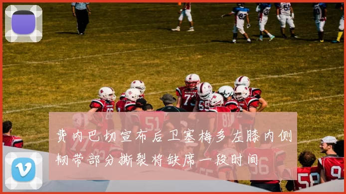 费内巴切宣布后卫塞梅多左膝内侧韧带部分撕裂将缺席一段时间